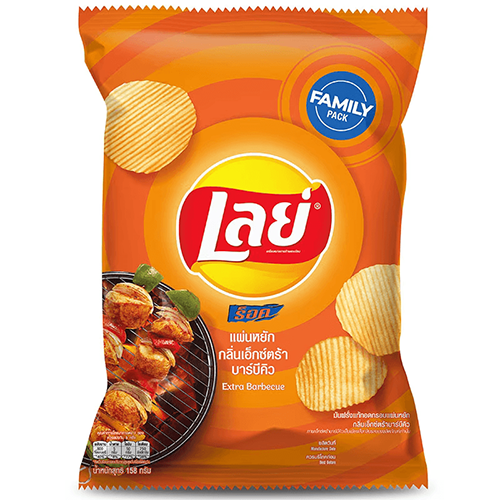 lays R ບາບີຄີວ 158 g