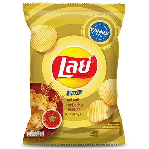 Lay's Rock Hot Chill Squid 158g