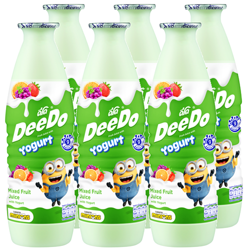 DeeDo Mixed Fruit Juice with Yoghurt 300ml 1x6