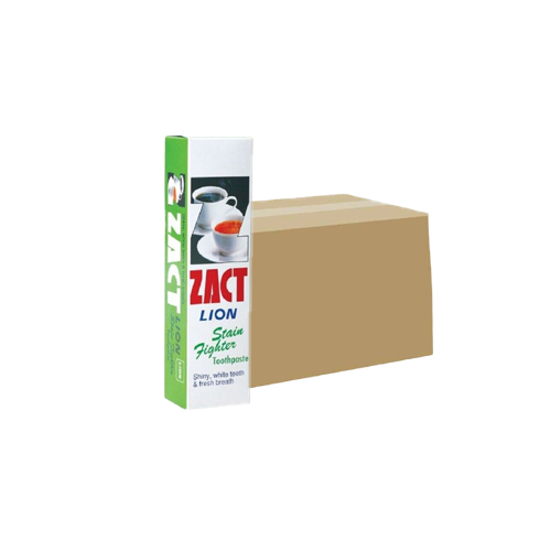 Zact Whitening Toothpaste Removing Tar Teeth Stain Tea Coffee Whiten 160g 1x6x6