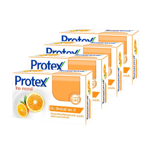 Protex Thai Therapy Vitamin C & E Bar Soap 120g 1x4