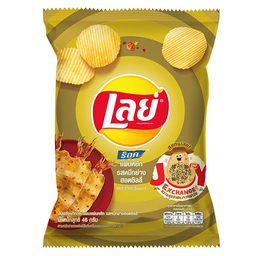 ®Lay's Rock Ridged Potato Chips Hot Chili Squid Flavor 42g / (件)