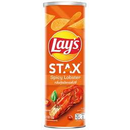 lays stax ກຸ້ງມັງກອນເຜັດ 103 g / (단위)