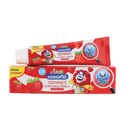 ®Kodomo Strawberry Toothpaste Kids 65g / (단위)