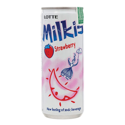 I1 Lotte Milkis Strawberry Soda Beverage 250ml / (件)