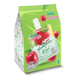 Jele Beautie L-Glutathione and Zinc Apple Flavor 140g 1x3 / (Pack)