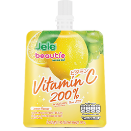 Jele Beautie Carageenan L Carnitine and Orange Juice (Orange) 140g / (หน่วย)