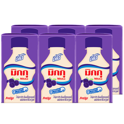 I1 ®DeeDo Mikku Fruit Juice Blueberry Flavoured with Yoghurt 115 ml 1x6 / (Pack)