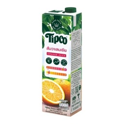 Tipco Valencia Orange Juice 1000ml / (Unit)