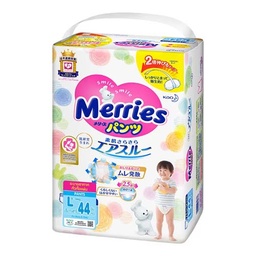 I1 Pamper Merries Size L9-14Kg 44 pcs / (Unit)