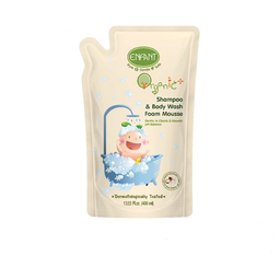 Enfant Shampoo & Body Wash Foam Mousse Refill 400ml / (단위)