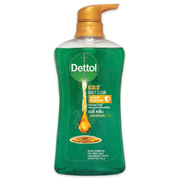 Dettol Gold Daily Clean Shower Gel 500ml / (Unit)