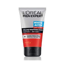 I1 L'Oréal Men Expert White Activ Anti-Acne Volcano Brightening Foam 100ml / (단위)