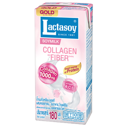 I1 Lactasoy Gold Series Soy Milk UHT Collagen Fiber 180ml / (단위)