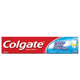 ®Colgate Toothpaste Proven Cavity Protechtion Double Cool Stripe 35g / (หน่วย)