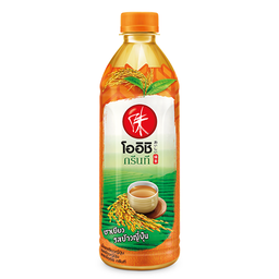 ®Oishi Green Tea Genmai Flavour 500ml / (หน่วย)