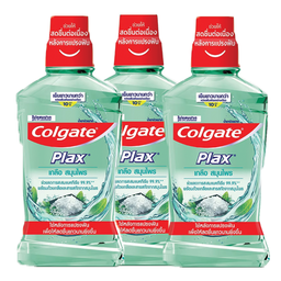 Colgate Mouthwash Plax Salt Herbal 500ml 1x3 / (Pack)