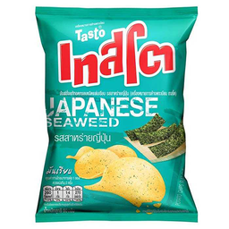 Tasto Potato Chip Seaweed Flavored 42g / (หน่วย)