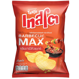 Tasto Potato Chips Barbecue Max Flavored 69g / (Unit)